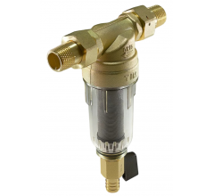 Фильтр промывной без манометра 1/2", стеклянный корпус TIM JH-1004